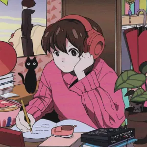 Lo-Fi Ghibli cover art
