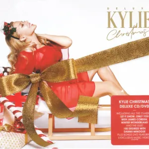 Kylie Christmas cover art