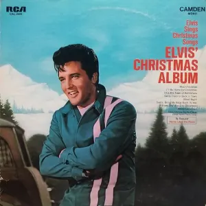 Elvis' Christmas Album cover art