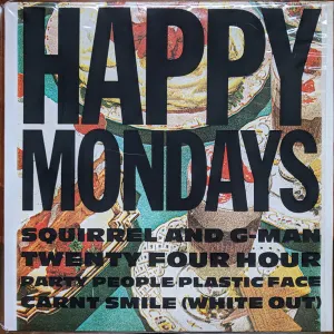 Squirrel And G-Man Twenty Four Hour Party People Plastic Face Carnt Smile (White Out) cover art
