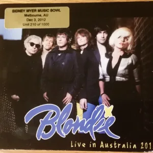 Live In Australia 2012 cover art