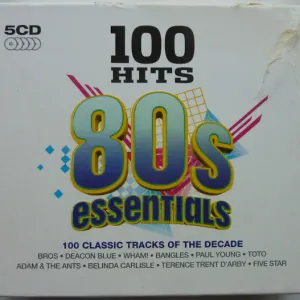 100 Hits 80s Essentials (100 Classic Tracks Of The Decade) cover art