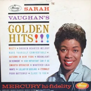 Sarah Vaughan's Golden Hits!!! cover art