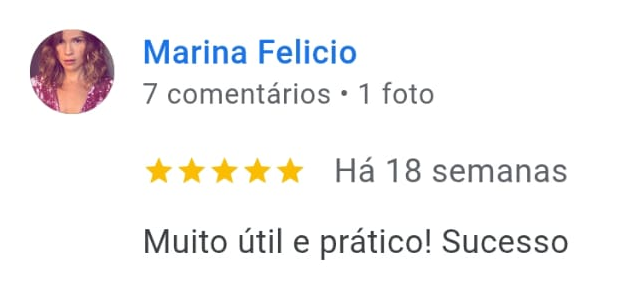 Print de avaliação no Google 5