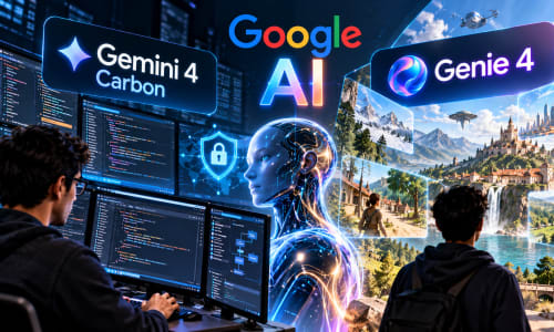 Google की सबसे बड़ी सर्जिकल स्ट्राइक! Gemini 4 Carbon और Genie 4 से पूरी टेक इंडस्ट्री में हाहाकार! 🚀