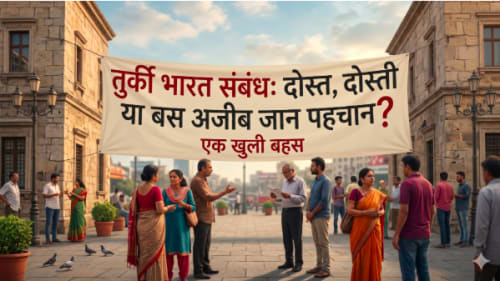 तुर्की भारत संबंध: दोस्त, दोस्ती या बस अजीब जान पहचान?