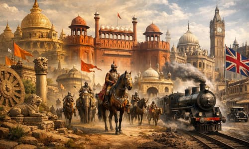 भारत पर विदेशियों ने कितने साल राज किया? 2500 सालों के आक्रमण और गुलामी का पूरा इतिहास (Deep Analysis)