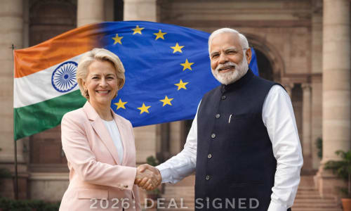 भारत-EU ट्रेड डील 2026: 'मदर ऑफ ऑल डील्स' का पूरा सच - सस्ती कारों से लेकर वीज़ा नियमों तक सब कुछ