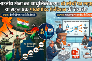 भारतीय सेना का आधुनिकीकरण: दो मोर्चों पर लड़ाई या महज एक पावरपॉइंट प्रेजेंटेशन की तैयारी?