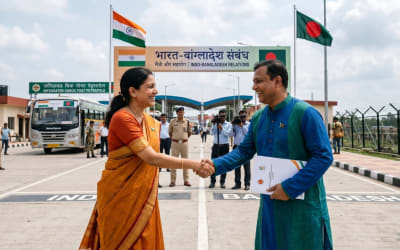 भारत बांग्लादेश संबंध: हसीना के बाद नई दिल्ली की असली रणनीति