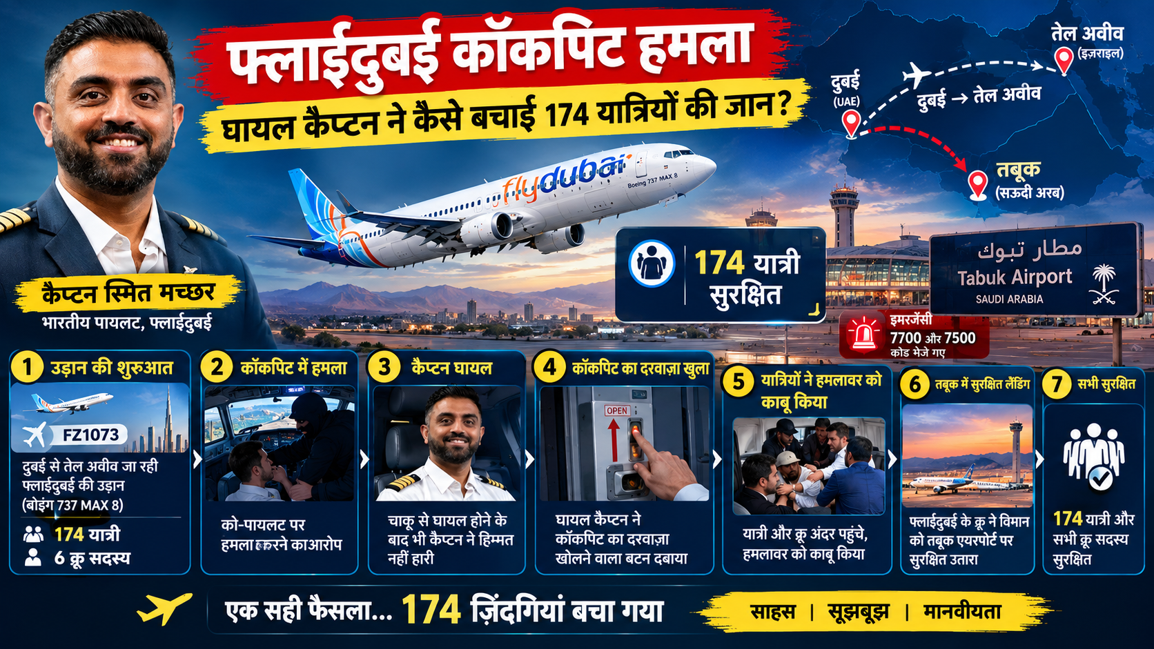 फ्लाईदुबई घटना