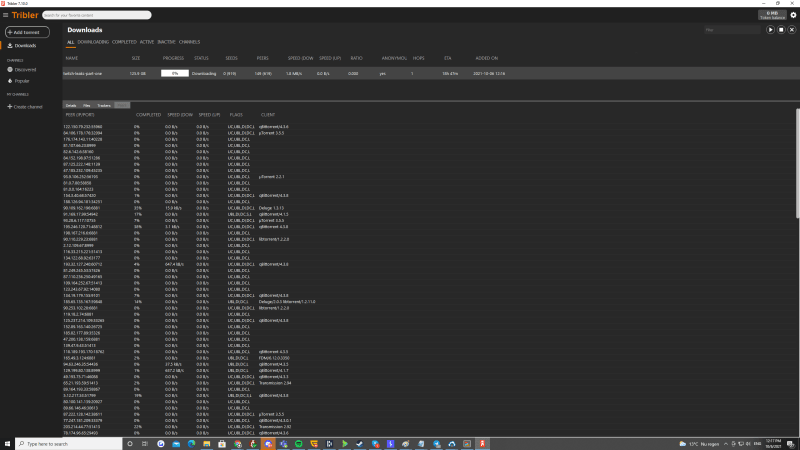 Seeders Downloading Twitch Source Code