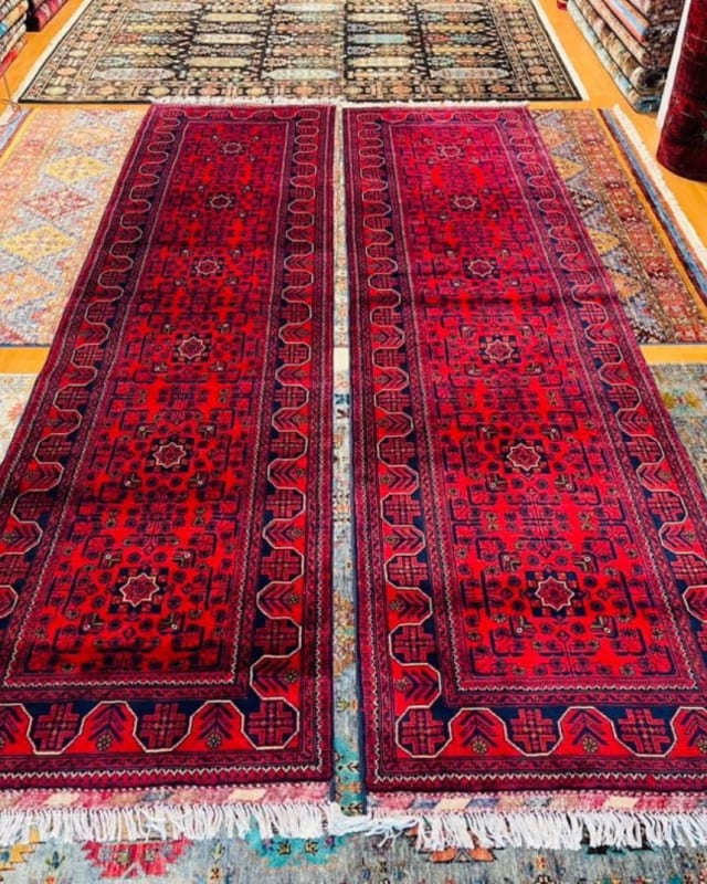 Afghan tribal carpet