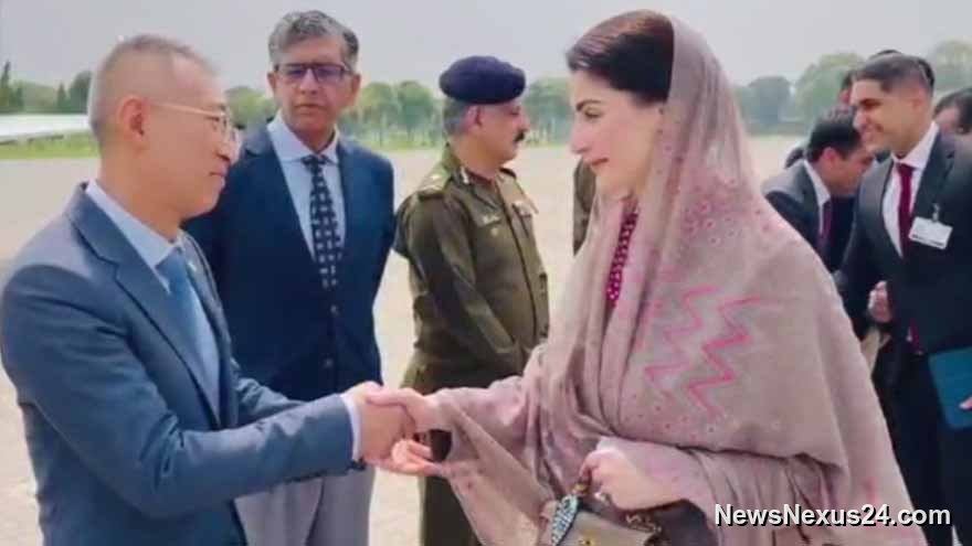 Maryam Nawaz Begins China Visit to Boost Punjab-Xinjiang Ties