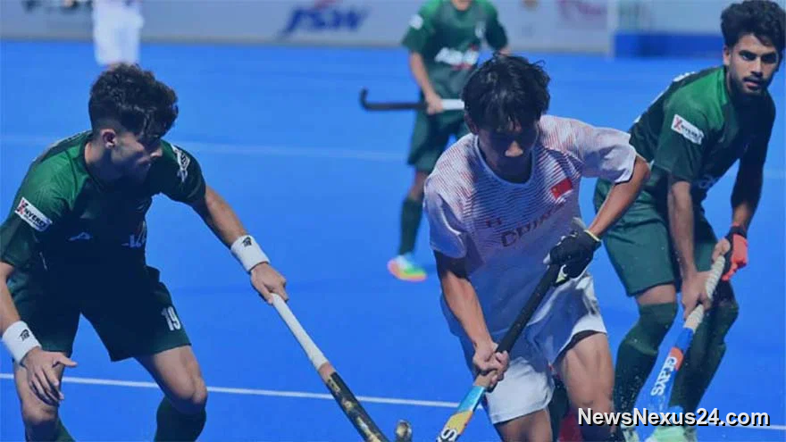 Pakistan Beat China 4-2 to Continue Strong Junior Asia Cup Start