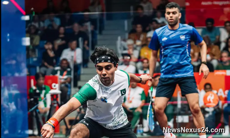 Pakistan Secure Asian Games Squash Medal as Noor, Ashab Reach Semis
