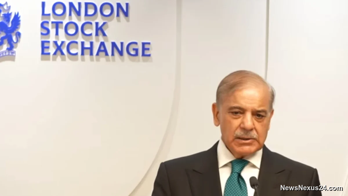 Shehbaz Opens London Stock Exchange Session, Launches $3bn Eurobond