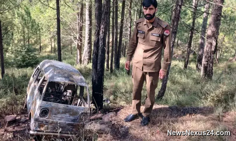 Murree School Van Fire Victim Dies After Saving Children