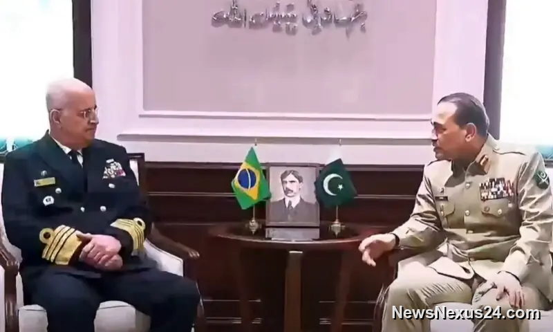 Pakistan And Brazil Move To Strengthen Defence Cooperation