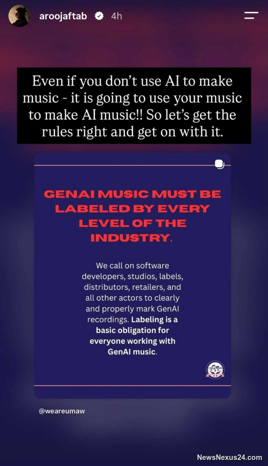 Arooj Aftab Calls for Artist Pay When Music Trains AI Models
