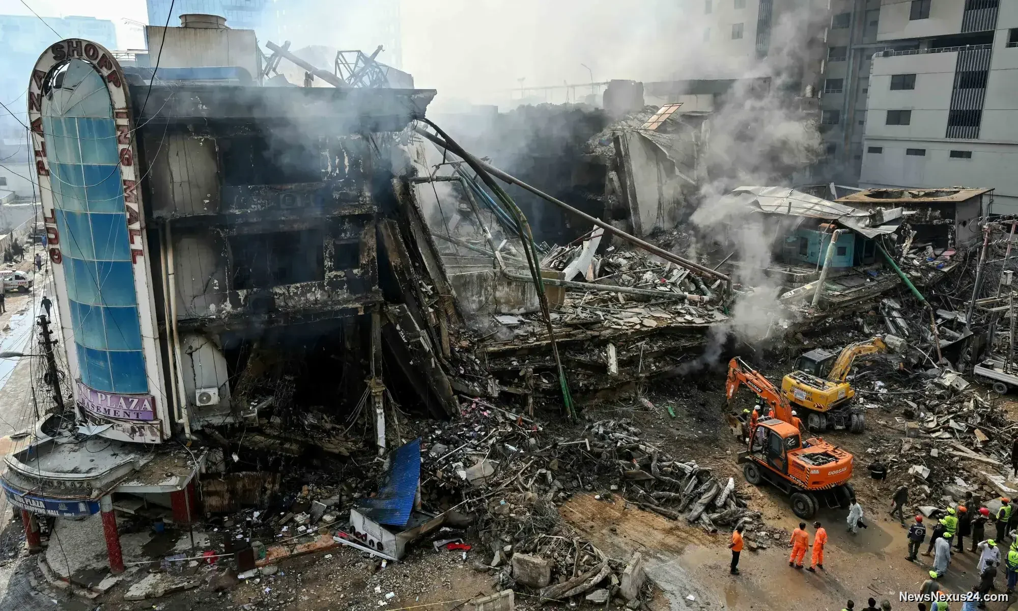 Suffocation identified as main cause in Gul Plaza deaths