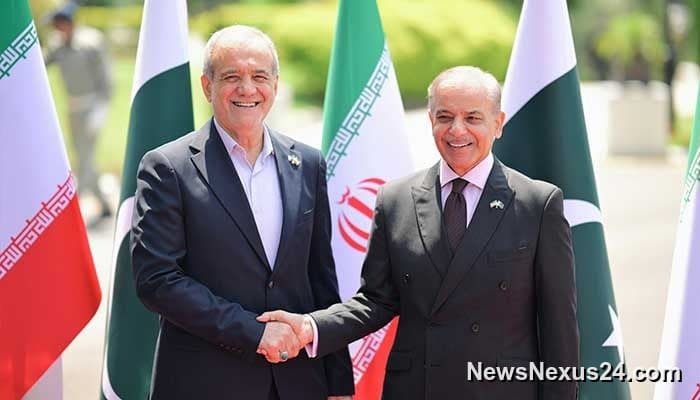 Shehbaz updates Iran on Pakistan's push for regional de-escalation