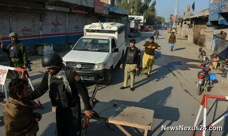 Bannu Police Post Hit by Suspected Suicide Bombing