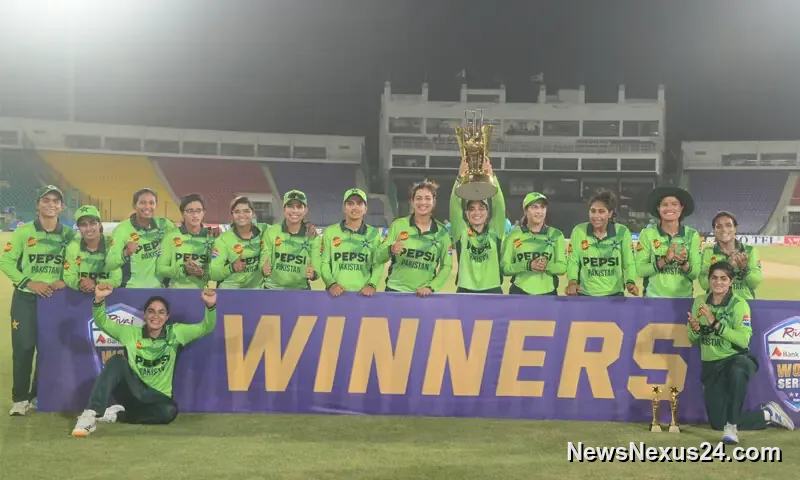Gull Feroza Century Powers Pakistan to ODI Series Sweep