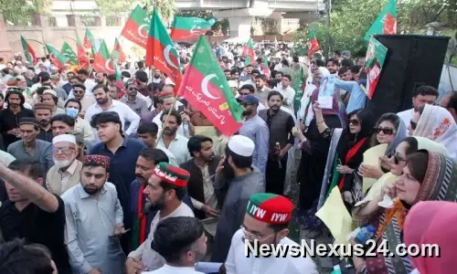 PTI Protests Spread Across Cities Despite Islamabad Ban