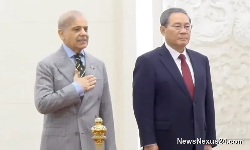 Shehbaz Meets Chinese Premier as Beijing Talks Begin