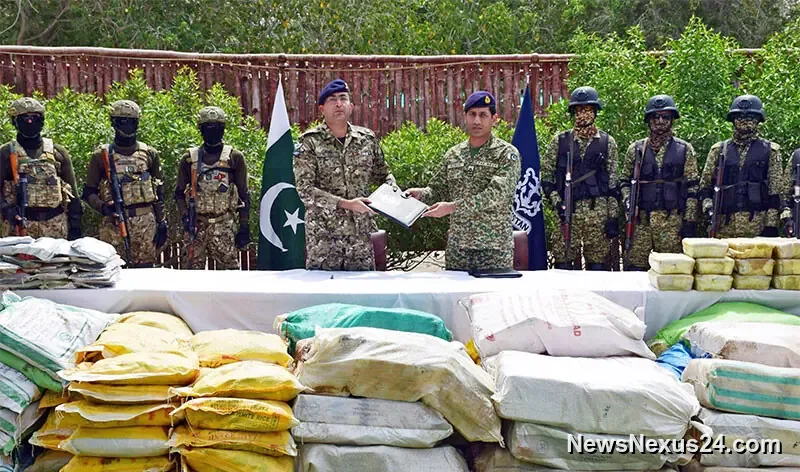 Pakistan Navy Seizes $215m Drug Shipment Near Gwadar