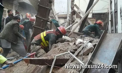 Lahore Tuition Centre Roof Collapse Kills 14 Children
