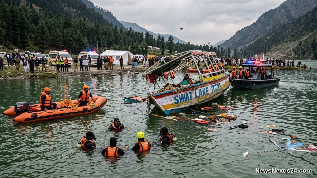 Swat Boat Tragedy Leaves Five Dead, Four Missing