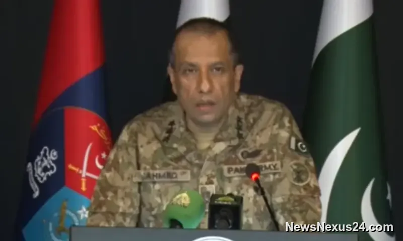 DG ISPR Briefs Nation on Balochistan Terror Attacks