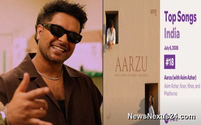 Asim Azhar’s ‘Aarzu’ Tops Spotify India Streams in Viral Run