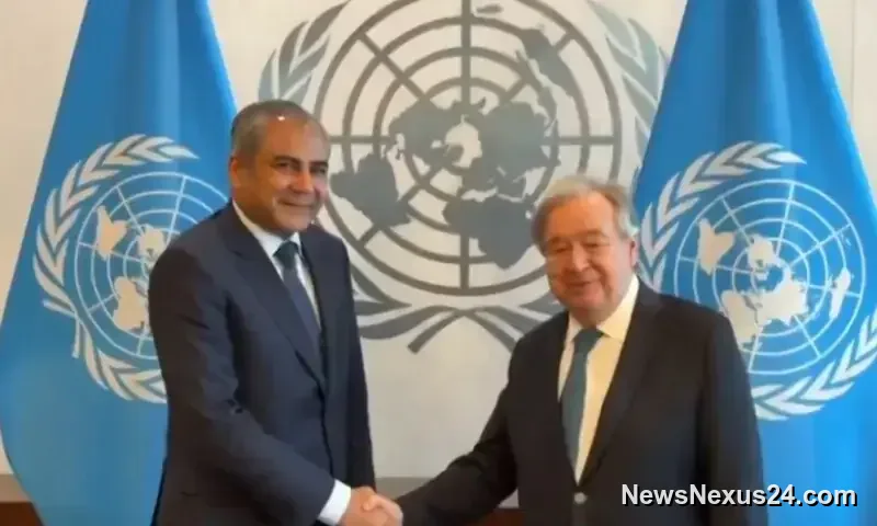 UN Chief Praises Pakistan’s Peace Role in Meeting With Naqvi
