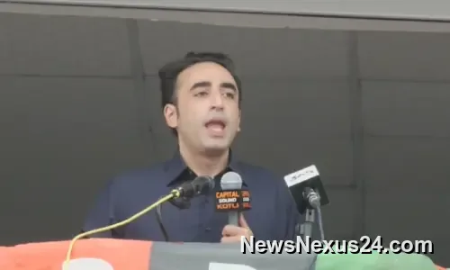 Bilawal Targets AJK Majority as PPP Steps Up Election Campaign