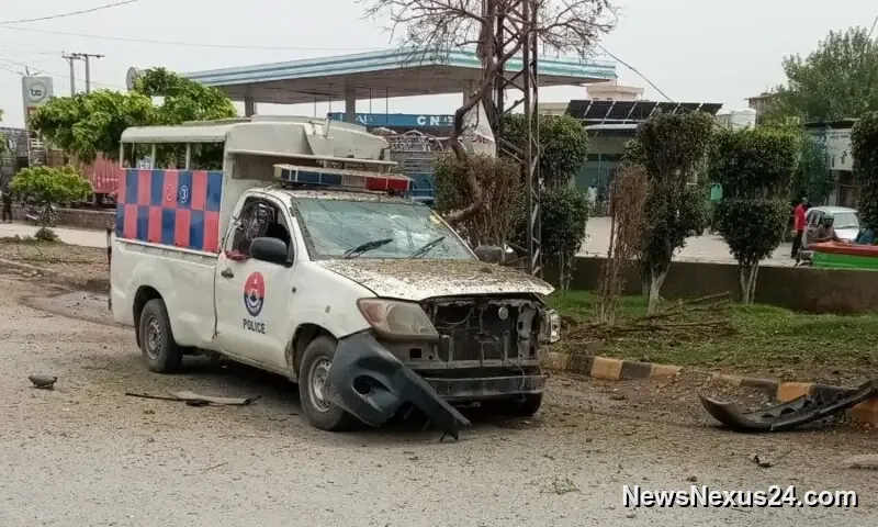 Peshawar IED Blast Targets Police Van, Injures Two Officers