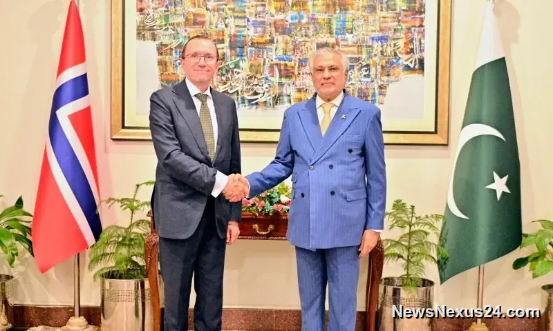 Pakistan and Norway Pledge Deeper Ties as Eide Visits Islamabad