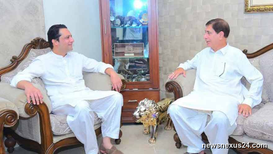 AJK PM Gilani Meets PML-N Chief to Ease Rift After Leadership Vote