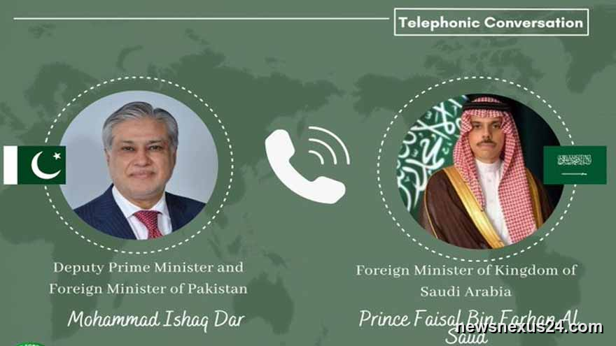 Dar, Saudi FM Discuss Makkah Defence Alliance Follow-Up