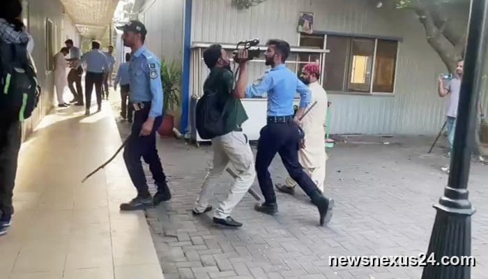 Islamabad police storm NPC, beat journalists; govt orders probe