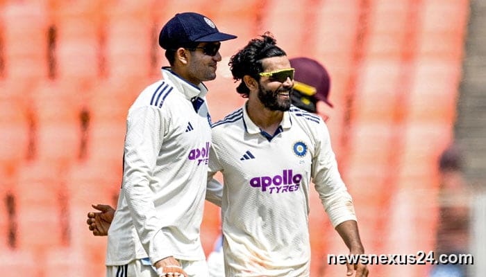 Jadeja shines as India rout West Indies by an innings in 1st Test