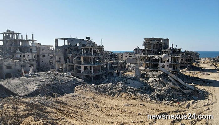 Gazans return to ruins as fragile truce holds