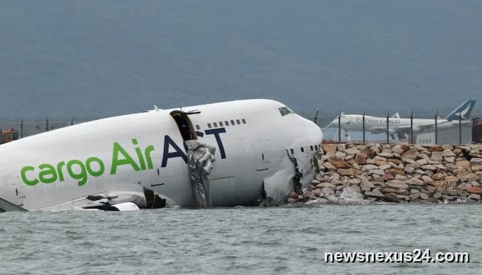 Hong Kong cargo jet crash kills two airport staff