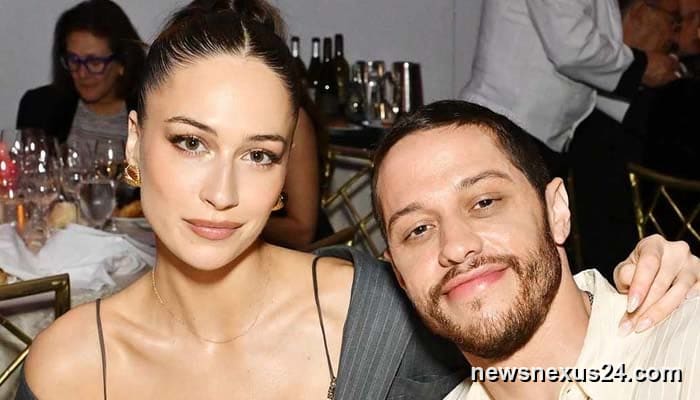 Pete Davidson, Elsie Hewitt talk marriage as they await first baby