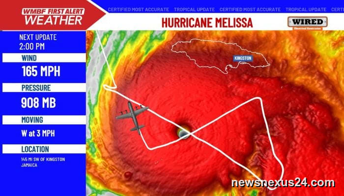 Hurricane Melissa gust hits 252 mph as storm hunters survive near-disaster