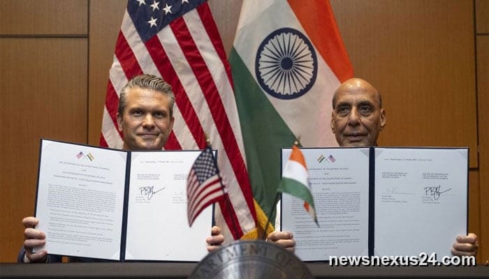 US, India ink 10-year defence pact to deepen security ties
