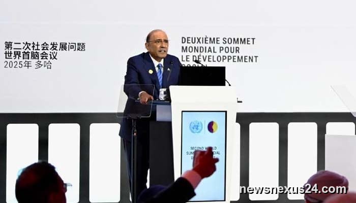 Zardari presses for debt relief, fairer global finance at Doha summit