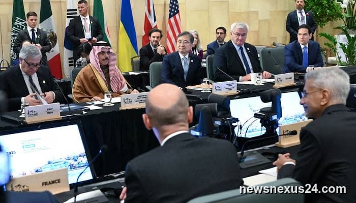 G7 backs Gaza truce push and tighter squeeze on Russia